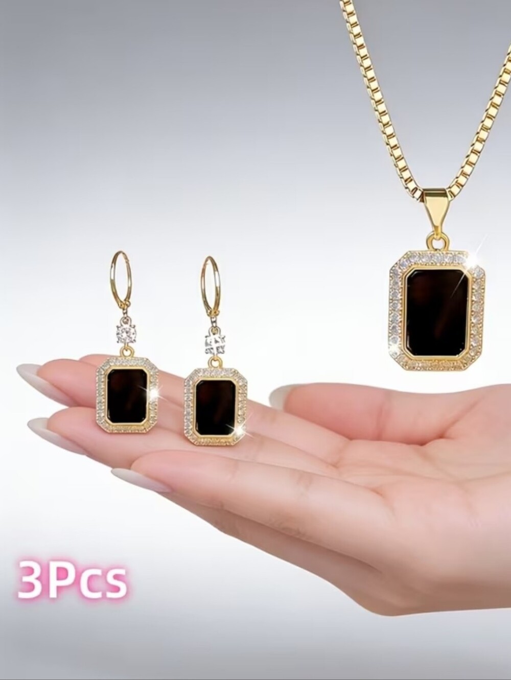 3 Piece Necklace Set-Fashion.